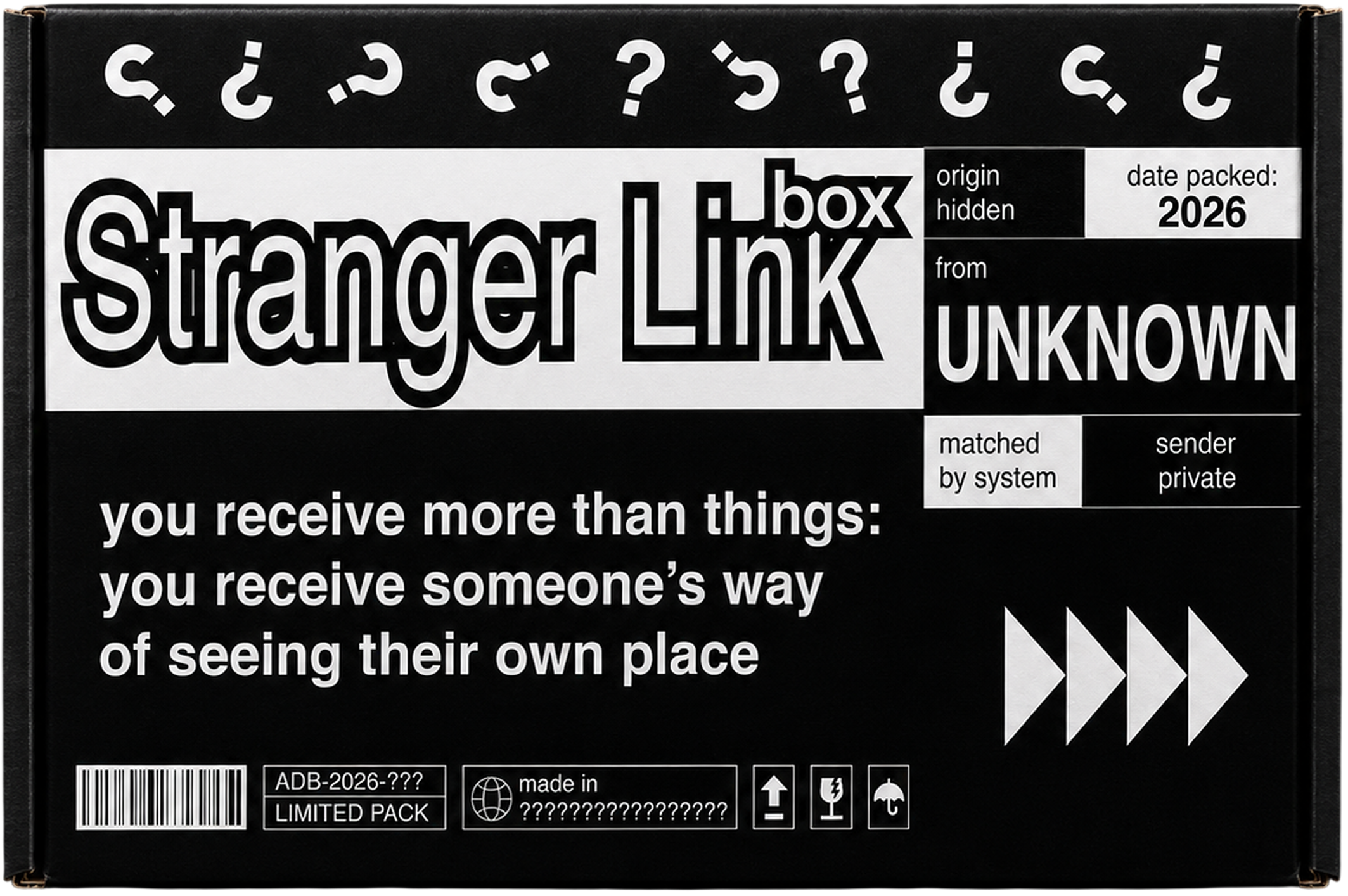 Stranger Link box packaging
